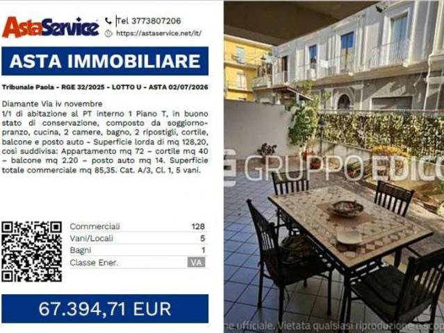 Tribunale Paola RGE 32/2025 LOTTO U Tribunale Paola RGE 32/2025 LOTTO U ASTA 02/07/2026