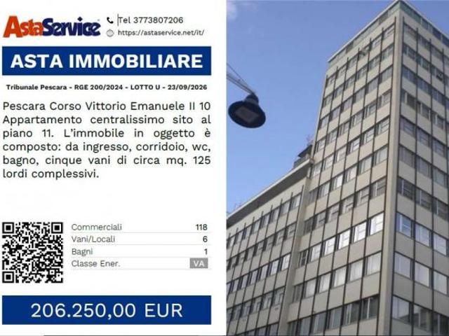 Tribunale Pescara RGE 200/2024 LOTTO U Tribunale Pescara RGE 200/2024 LOTTO U 23/09/2026