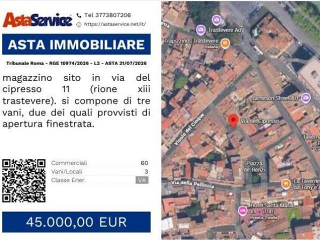 Tribunale Roma RGE 10974/2026 L2 Tribunale Roma RGE 10974/2026 L2 ASTA 21/07/2026