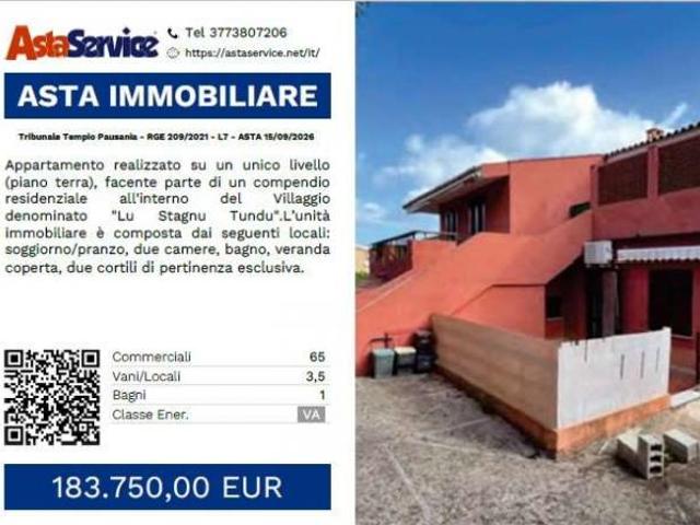 Tribunale Tempio Pausania RGE 209/2021 L7 Tribunale Tempio Pausania RGE 209/2021 L7 ASTA 15/09/2026