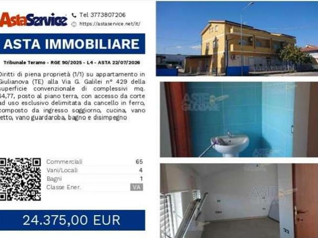 Tribunale Teramo RGE 90/2025 L4 Tribunale Teramo RGE 90/2025 L4 ASTA 22/07/2026