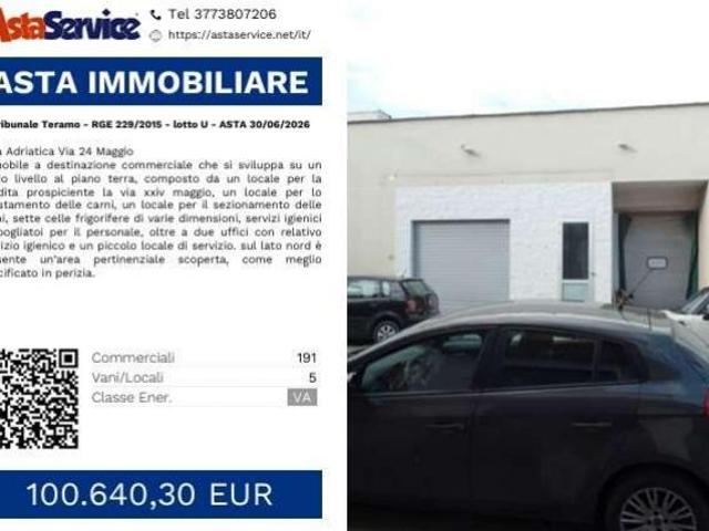 Tribunale Teramo RGE 229/2015 lotto U Tribunale Teramo RGE 229/2015 lotto U ASTA 30/06/2026