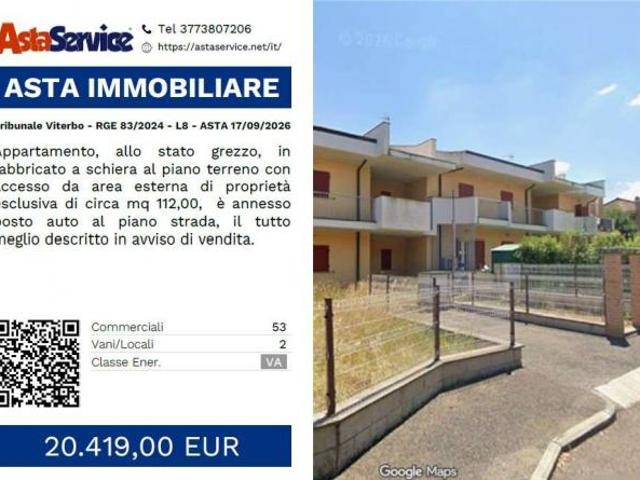 Tribunale Viterbo RGE 83/2024 L8 Tribunale Viterbo RGE 83/2024 L8 ASTA 17/09/2026