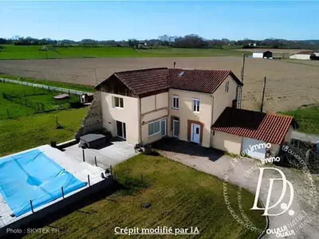 Trie sur Baïse 65220 Achat / Vente maison 4 pièces t4 piscine parking