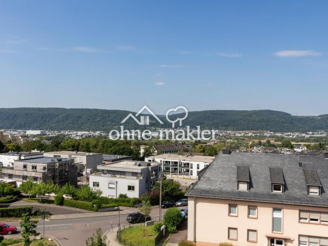 Trier Feyen neue Maisonettewohnung mit moderner Heiztechnik und toller Weitsicht