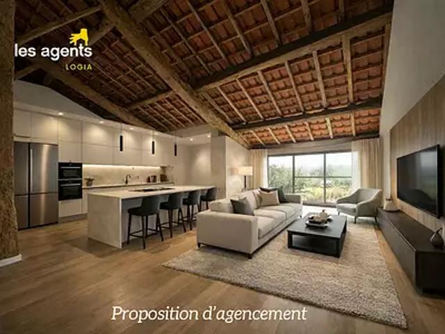 Trieux 54750 Achat / Vente maison 7 pièces t7 au dernier étage