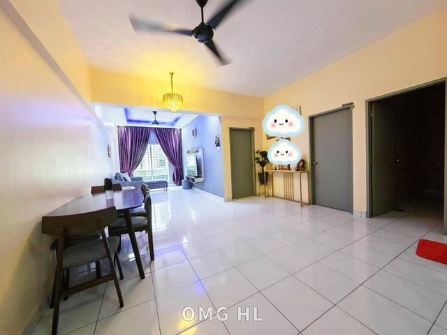 Trifolia Apartment Taman Saga Renovated Unit for Sale Sentosa Klang