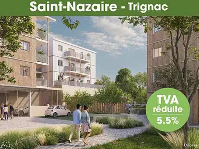 Trignac 44570 Programme neuf appartement neuf à vendre t4 TVA 5,5%