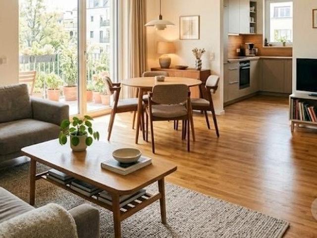 Trilocale con balcone Zona ardeatino