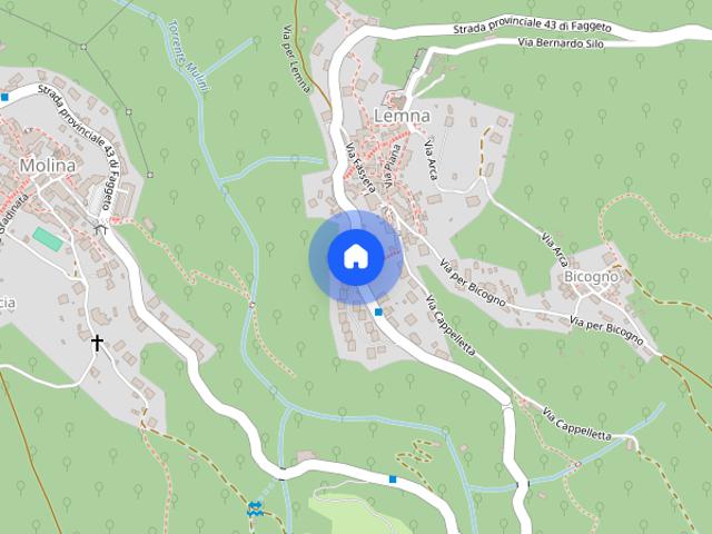 Trilocale con Garage a Faggeto Lario