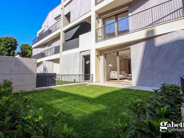 Trilocale con giardino a Cattolica