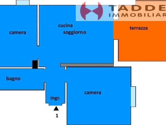 Trilocale con terrazzo, Scandicci casellina