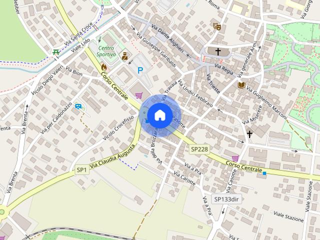Trilocale a Levico Terme