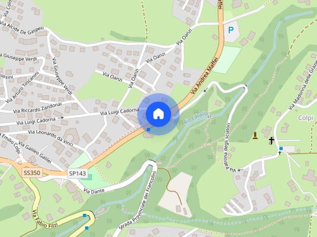 Trilocale arredato a Folgaria