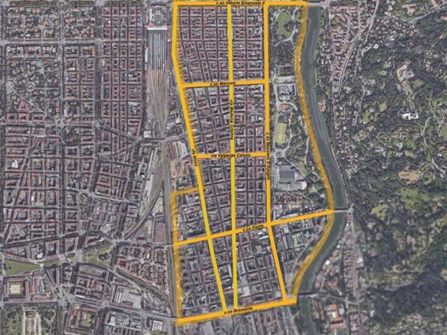 Trilocale due camere zona Valentino solo periodi medi brevi