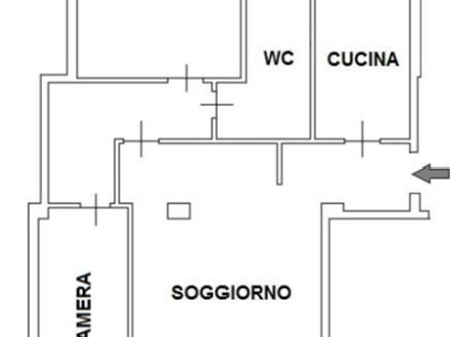 Trilocale in affitto a Milano viale Daniele Ranzoni 17, De Angeli