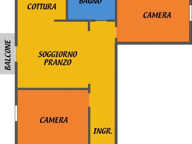 Trilocale in affitto a Bologna
