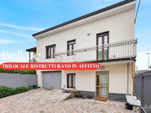 Trilocale in affitto a Bollate via Venezia, 1