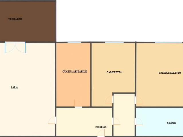 Trilocale in affitto a Gallarate, case in affitto Gallarate