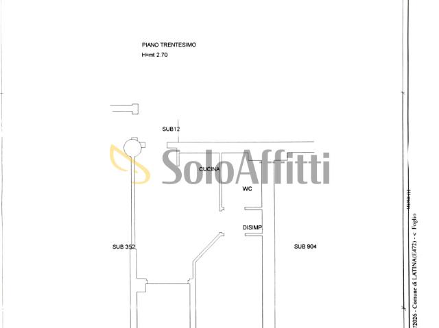 Trilocale in affitto a Latina, case in affitto Latina