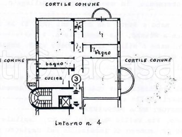 Trilocale in vendita a Milano via Candoglia, Affori