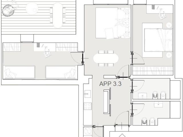 Trilocale in vendita a Milano via Edolo 19