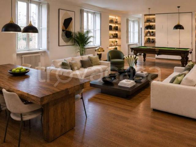 Trilocale in vendita a Milano via Marco Polo 11, Porta Nuova
