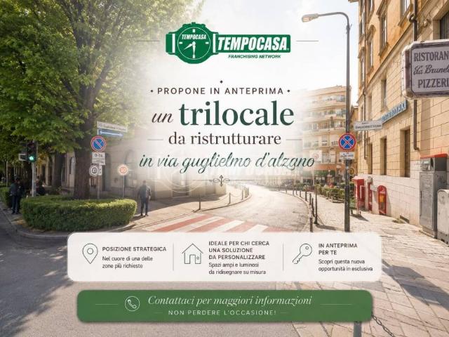 Trilocale in vendita a Bergamo, Stazione