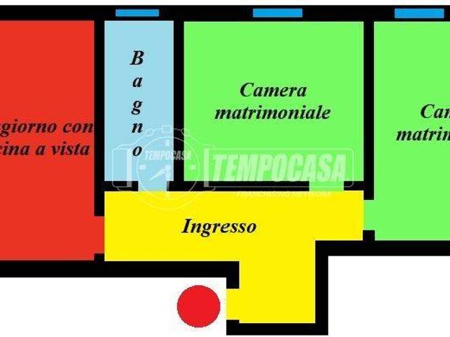 Trilocale in vendita a Bologna via Riccoboni Luigi, San Donato