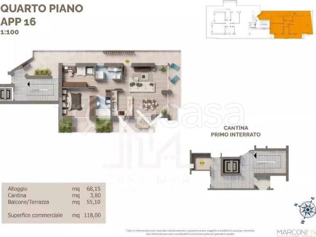 Trilocale in vendita a Bolzano, Gries San Quirino