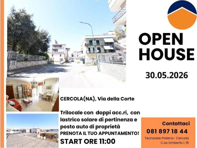 Trilocale in vendita a Cercola via della Corte, 54