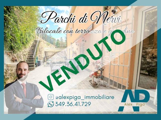 Trilocale in vendita a Genova via Capolungo, Quarto, Quinto, Sant'Ilario