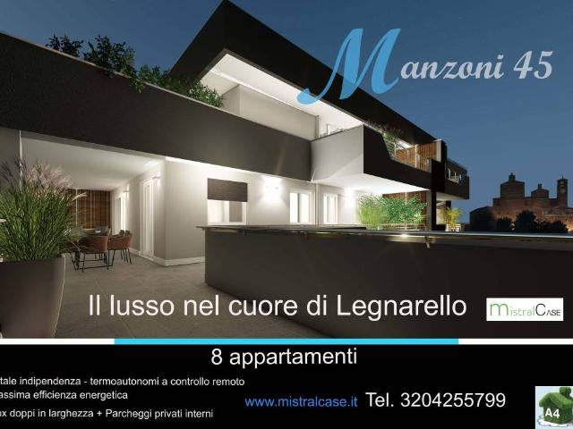 Trilocale in vendita a Legnano, Legnarello