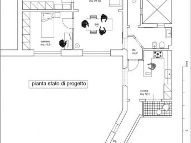 Trilocale in vendita a Livorno