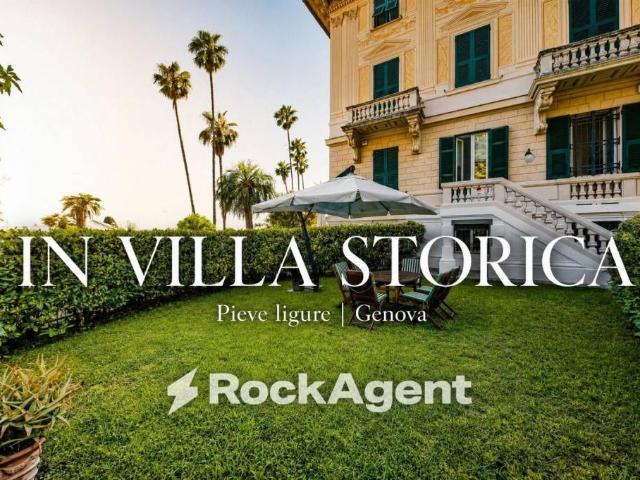 Trilocale in vendita a Pieve Ligure viale dei Pini 4