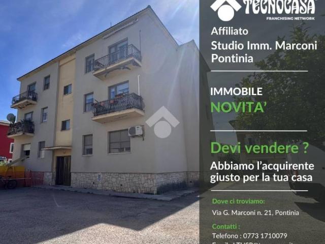 Trilocale in vendita a Pontinia via Italia, 81