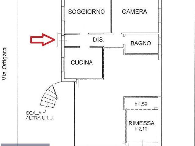 Trilocale in vendita a Ravenna via Ortigara