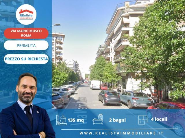Trilocale in vendita a Roma via Mario Musco, Ardeatino Montagnola