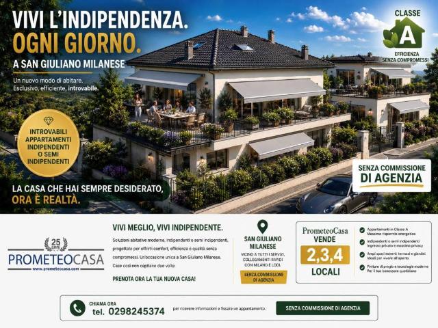 Trilocale in vendita a San Giuliano, San Giuliano Milanese