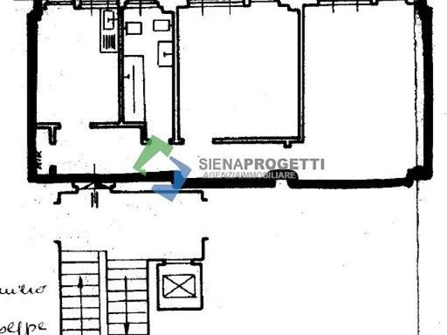 Trilocale in vendita a Siena via quinto settano