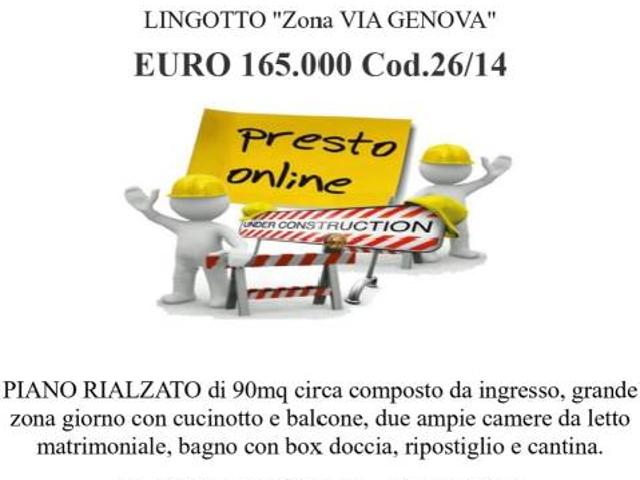 Trilocale in vendita a Torino via Genova, Nizza Millefonti