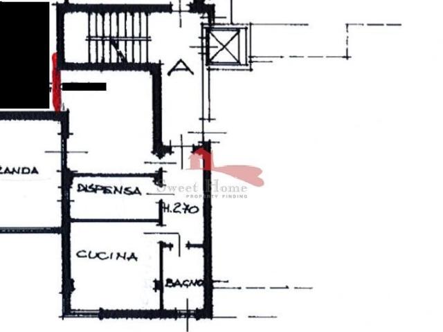 Trilocale in vendita a Udine viale Duodo