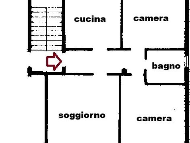 Trilocale in vendita a Vimercate via iginio rota 11/a