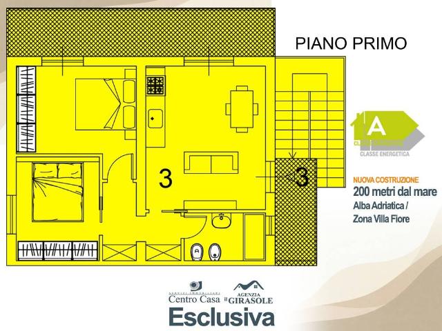 Trilocale in vendita ad Alba Adriatica via dei Tigli
