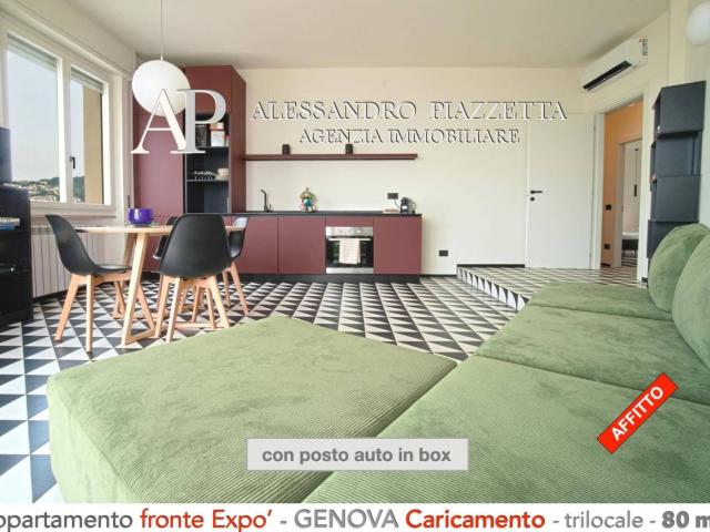 Trilocale ottimo stato, ottavo piano, Molo, Genova