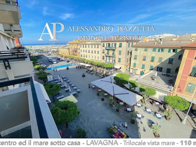 Trilocale ottimo stato, quarto piano, Centro, Lavagna
