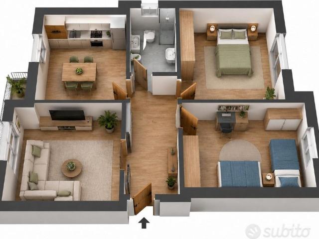 Trilocale senza spese condominiali