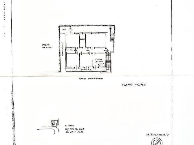 Trilocale piazza Indipendenza 10, Tosi, Reggello