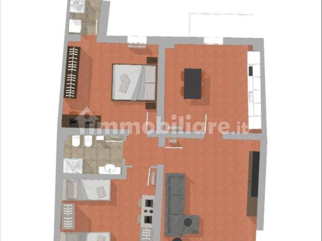 Trilocale viale Aurelio Saffi 17, Centro Storico, Imola