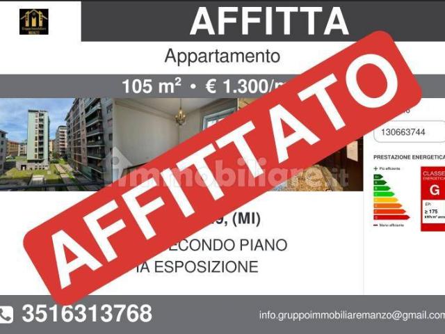 Trilocale viale Umbria 49, Porta Romana Medaglie d'Oro, Milano